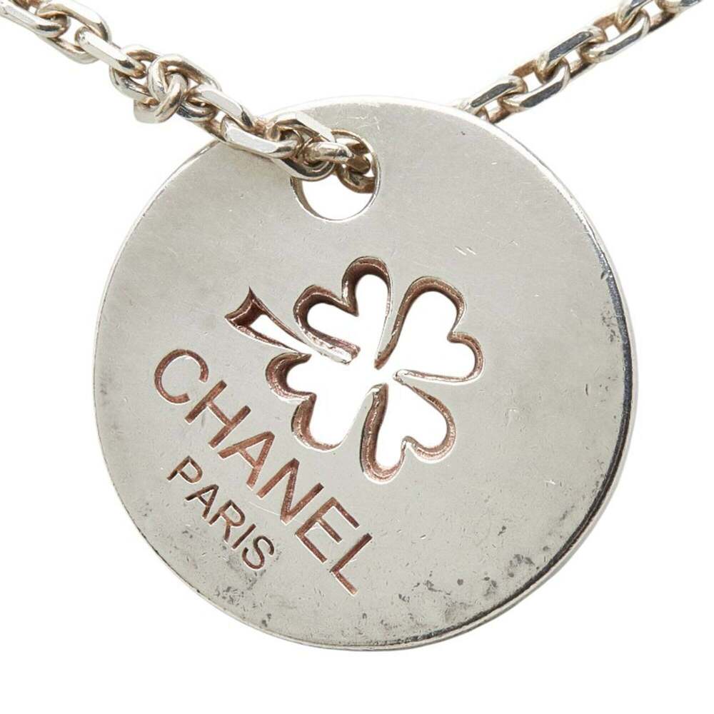 CHANEL Silver Love Necklace - Picture 2 of 6